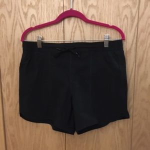 Lands' End black swim shorts - new without tags